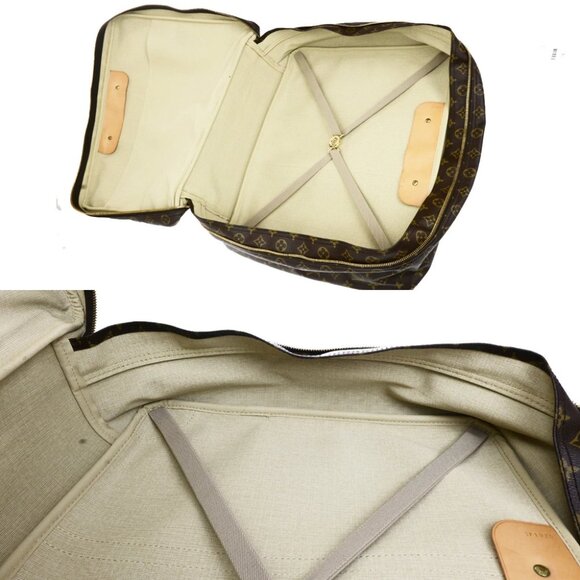 LOUIS VUITTON Sirius 50 Travel Hand Bag Monogram Leather Brown M41406 75YG930 - Picture 3 of 15